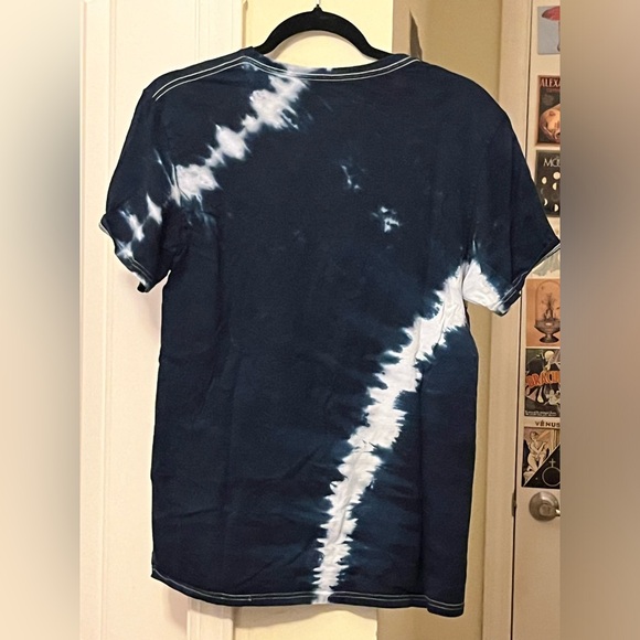 Poison Blue and White Band Tshirt - Picture 2 of 3